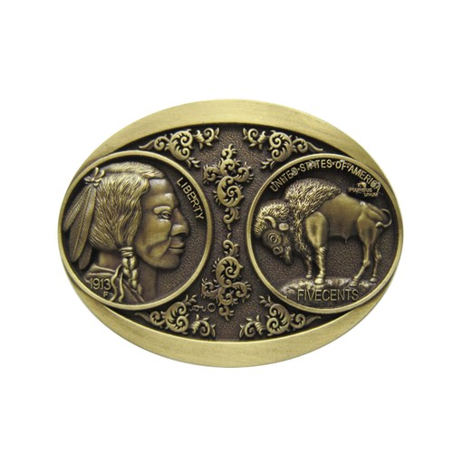 Fibbia gnrtle indian bison - fibbia, &