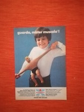 PUBBLICITA' ORIGINALE ADVERTISING "MISTER MUSCOLO" HARBERT' del 1979