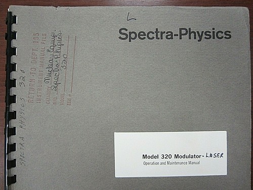 Modulatore spectra physics - modulatore, spectra-physics