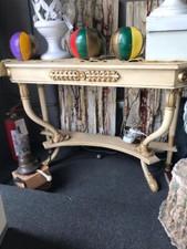 Consolle avorio e oro zecchino