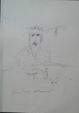 GIORGIO CHIESI - opera unica - Autentica su foto