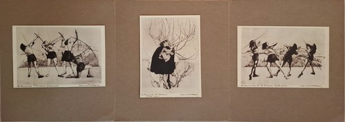 Tre splendide stampe - , di
