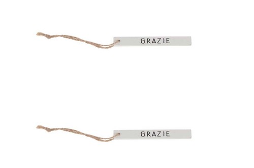Targhette grazie decoro - 20,