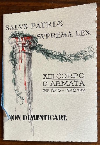 Opuscolo storico 1919 xiii - opuscolo,