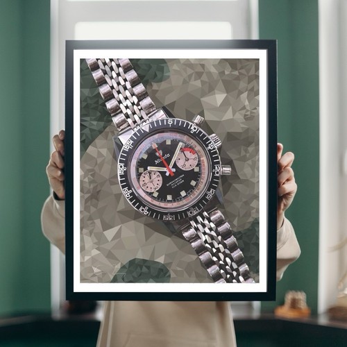 Quadro illustration orologio - quadro,