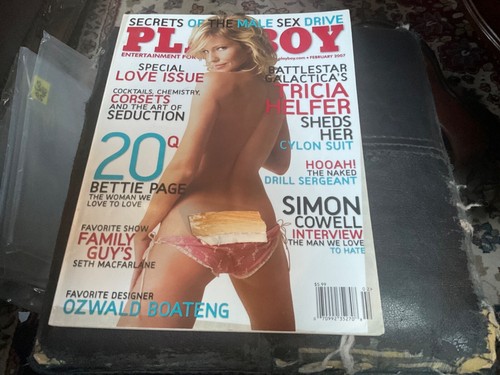 Playboy magazine february - playboy,