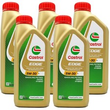 5 LITRI OLIO CASTROL EDGE 5W30 M BMW LONGLIFE 04 ACEA C3 MERCEDES 229.31 229.51