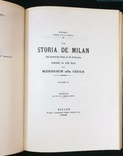 STORIA DE MILAN II CIMA CAMILLO LITOGRAFIA F.A.R.A.P. 1978