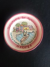 piatto del buon ricordo Maratea ceramica Vietri 1995