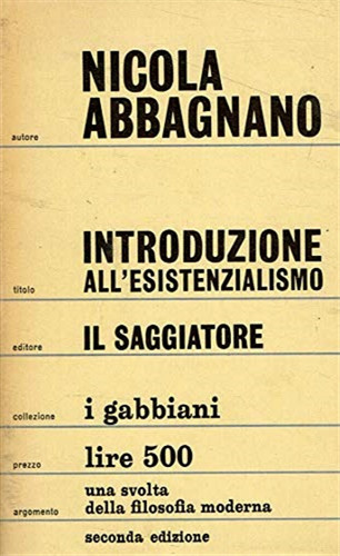 Abbagnano nicola - abbagnano,nicola.,