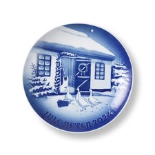 ROYAL COPENHAGEN BING&GRONDAHL PIATTO DI NATALE 2024 CON SCATOLA PRIMA SCELTA