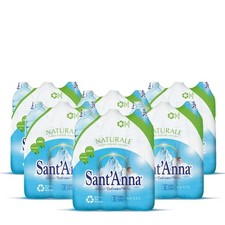 Acqua Sant'Anna Naturale 1,5L | Pack 36 Bottiglie | Acqua Minerale