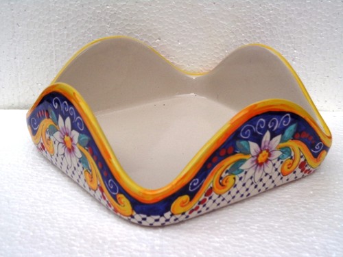 Porta tovaglioli ceramica - tovaglioli,