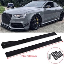 86.6"/2.2M minigonne laterali soglia + minigonne laterali per Audi A3 S3 A4 S4 A5 S5 A7