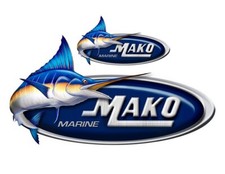 Set adesivi barca Mako -