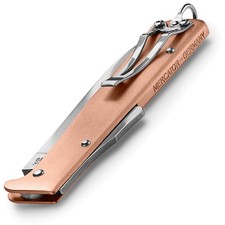 Otter Mercator Coltello tascabile clip in rame con lama inossidabile (10-636 rg R)