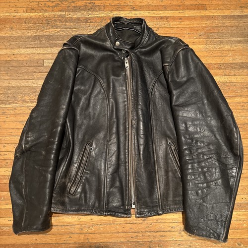 Giacca vintage schott pelle - giacca,
