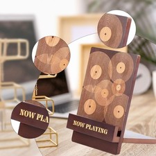 Porta CD da tavolo in legno