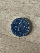 Rara Micro moneta 50 lire
