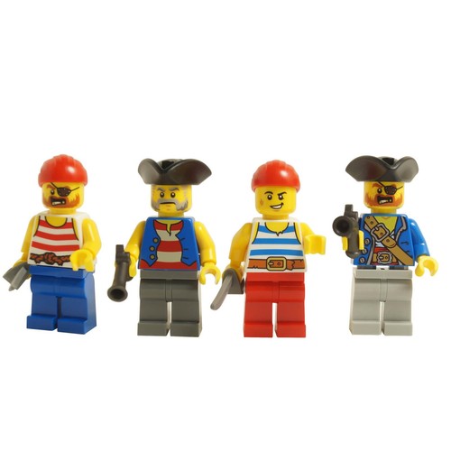 Lotto minifigure lego pirati - lotto,