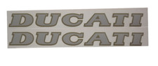 2 DUCATI MONSTER 916 996 851 adesivi Bicolore old silver oro