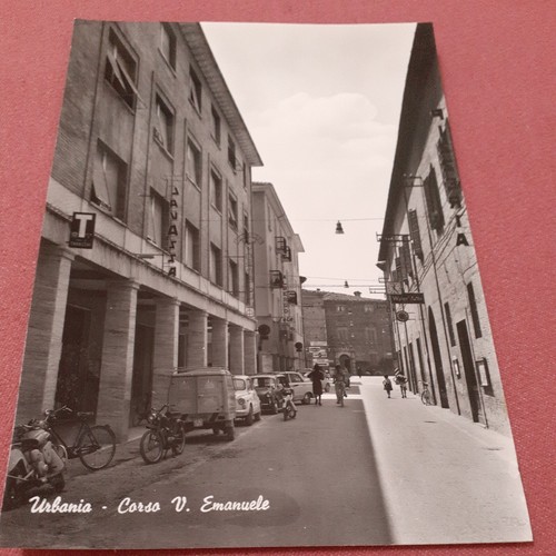 Cartolina urbania corso - urbania,