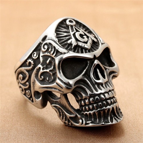 Anello vintage massone - , ag