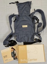 Marsupio regolabile STORCHENWIEGE Baby Carrier - da 3,5 a 9kg - colore Jeans