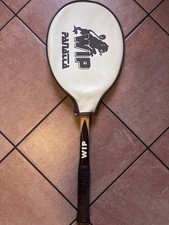 racchetta da tennis vintage in legno, modello WIP Panatta