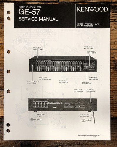 Kenwood equalizzatore - ge-57,