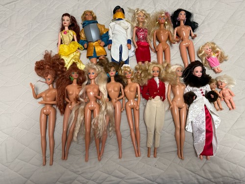 Lotto bambole barbie - lotto,