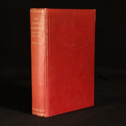 1909 sir george mackenzie - sir,