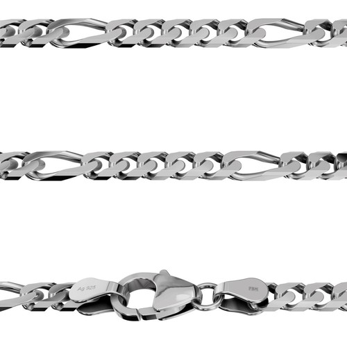 Collana uomo figaro massiccio - uomo,