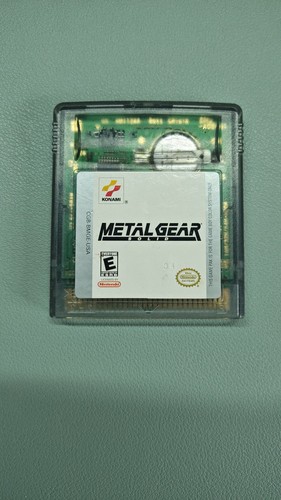 Metal gear solid - metal, gbc