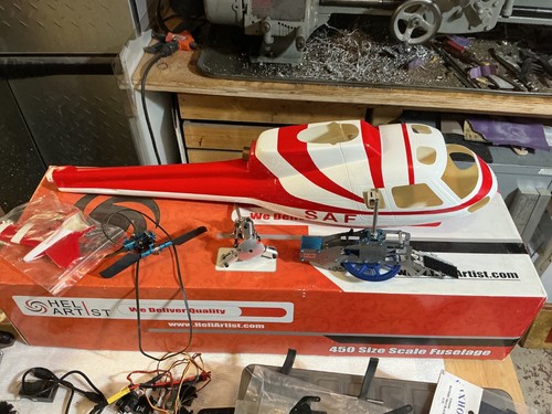 Fusoliera scala 450 heli - scala,