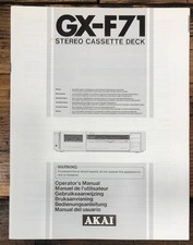 Akai GX-F71 proprietario