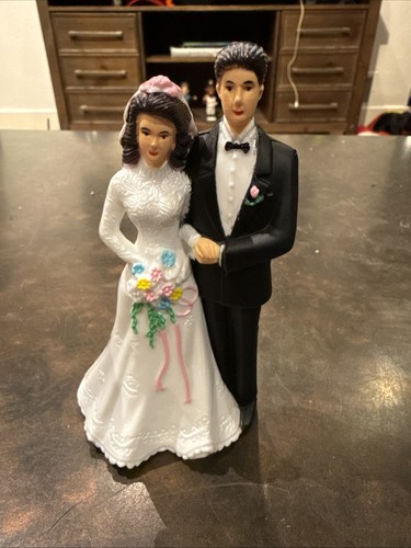 Cake topper matrimonio vintage