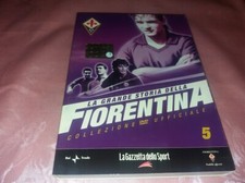 DVD N 5 LA GRANDE STORIA DELLA FIORENTINA COLLEZIONE UFFICIALE+2 card adrenalyn