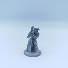 Miniatura vintage in lega di piombo Orco Cyborg con pistola, Ral paltha 1996