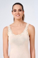 Canotta Donna Lana Seta e