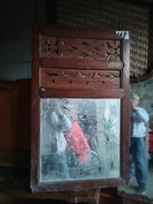 ANTICO  SPECCHIO IN LEGNO