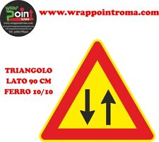 Cartelli Segnaletica Stradale cantiere Retroriflettenti TRIANGOLO LT 90