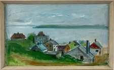 Dipinto A Olio Espressivo Di