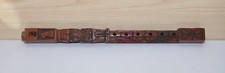 Flauto peruviano in legno fatto a mano originale vintage