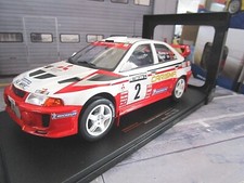 MITSUBISHI Lancer RS Evolution MKV 5 Rally WM RAC Rallia #2 Burns 1998 IXO 1:18