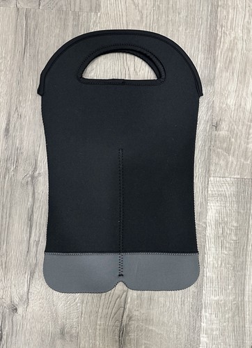 Borsa vino nera - nera, grigia