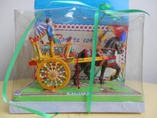 vecchio CARRETTINO SICILIANO GIDI'S vintage souvenir ricordo tradizionale di da