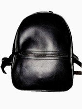 Zaino uomo Zara in pelle nera