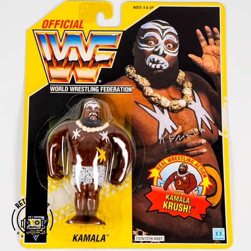 Wwf hasbro kamala 1993 - wwf,