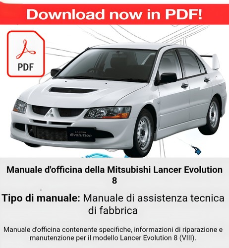 Manuale officina mitsubishi - manuale,